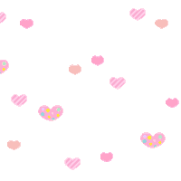 hearts falling